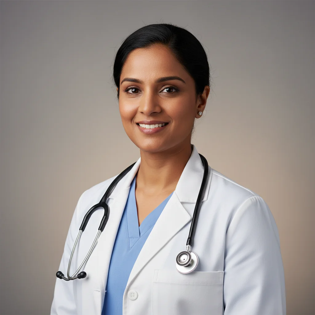 Professional look: Doctor